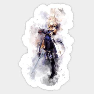 Genshin Impact - Albedo *watercolor* Sticker